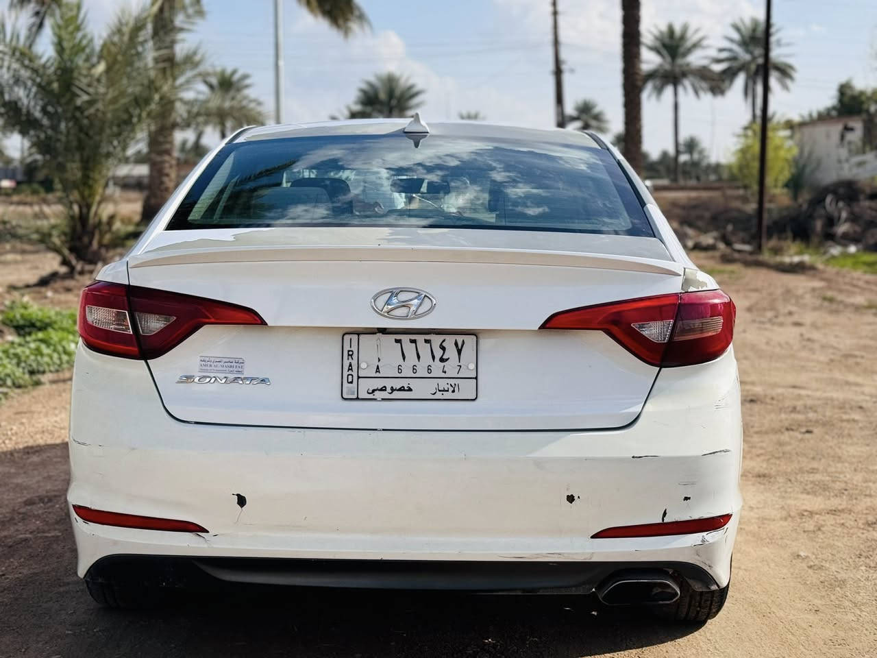 سلام عليكم سيارة
سوناتا ٢٠١٧ وارد أمريكي كلين تايتل مسجله عله الموقع
1.محرك  GDi 
2.حجم المحرك 2400 أربعة سلندر
3.جميع اليبلات مطابقه لجميع اجزاء السيارة.
4.تخم تاير جديد صدر مكفول .
5.سياره باسمي. 
6.محرك C1. كير اوتماتيك 6نم.
7.السعر ١١٨ ورقه .
للتواصل والاستفسار ***********.
