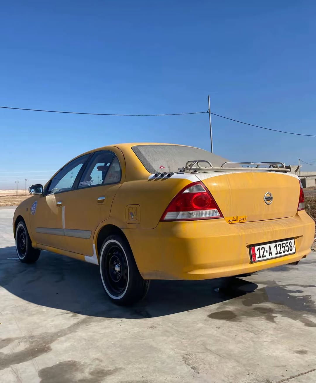 السلام عليكم ورحمة الله وبركاته اخواني نيسان صني للبيع حادث قطعه وحده فقط والباقي كفاله سياره جديده جديد دواخل مرتب عليهه منضومه زينون ب250السعر 115وبيهه بجال الرقم***********واتساب
