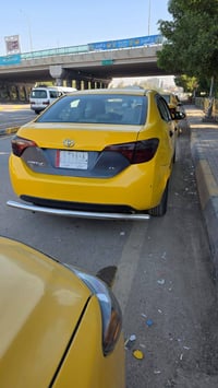 كورلا موديل 14 ضرر جامرلغ خلفي سيارة مكفولة من ميكانيك وحداديه معمره ج...