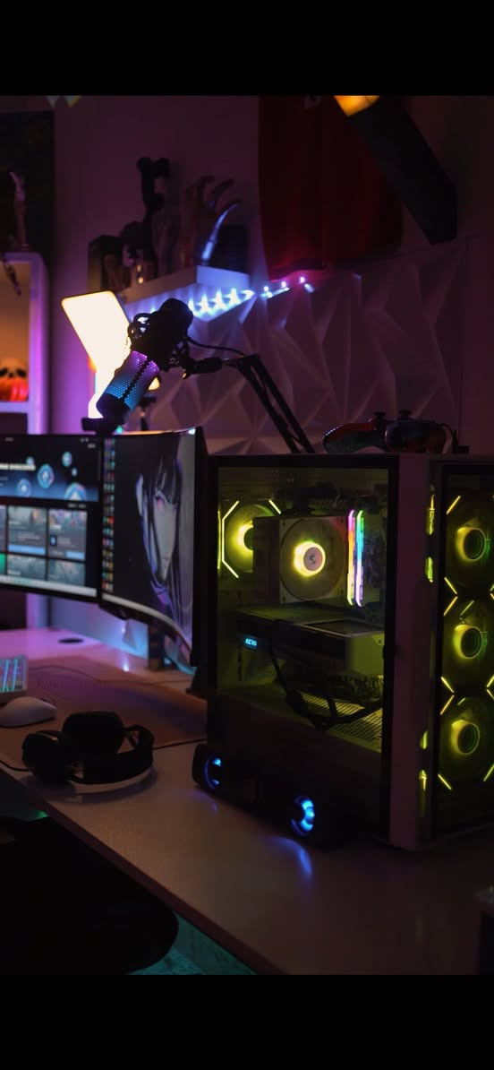 سلام عليكم 
حاسبة للبيع المواصفات 👇🏼
GPU RTX 4070 GIGABYTE 3FAN
RAM 16G 2*8 3600
M.2 1T LEXAR
CPU I5 1300 400F
CASE DARK FLASH
POWER 750W COURSERA
CPU COOLING AG400
H670 ASROCK
الشاشات 2
Samsung Odyssey G5 2k 165FPS
GIGABYTE Full Hd 180 FPS
وكرسي وميز ٢ متر. تفصال  
***********
