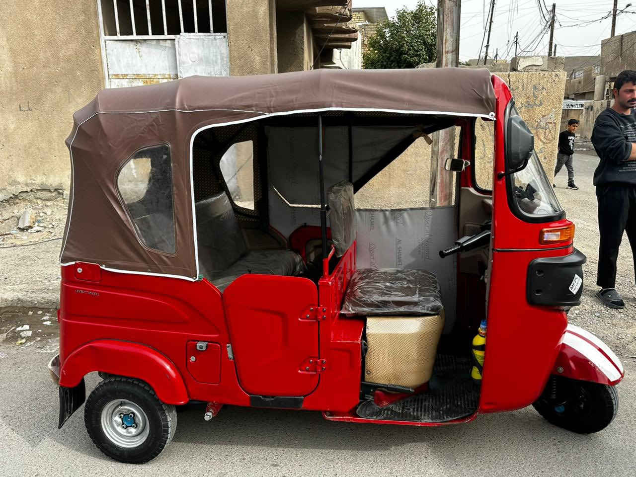 سلام عليكم شباب تكتك  موديل 22 شهر 10كفاله عامه رقم سنويه بغدادتكتك تراي زيرو ربع ماتصرف عليه مكان بغداد دوره حي اسيا 0773 205 1142
