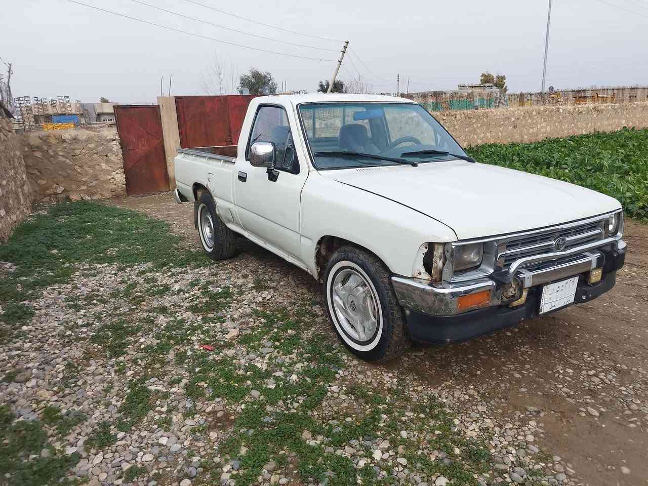 السلام عليكم
بيك اب موديل 92 للبيع
طخم تواير جدد
گير شرط
اكسل شرط
محرك بداية صرف
مصبوغة عام
رقم نينوى حمل
المكان الموصل احميدات
السعر 50 وبيها مجال حگك الجية
سيارة گدام العين 
رقم الهاتف كورك *********** (  أبو مصعب )
