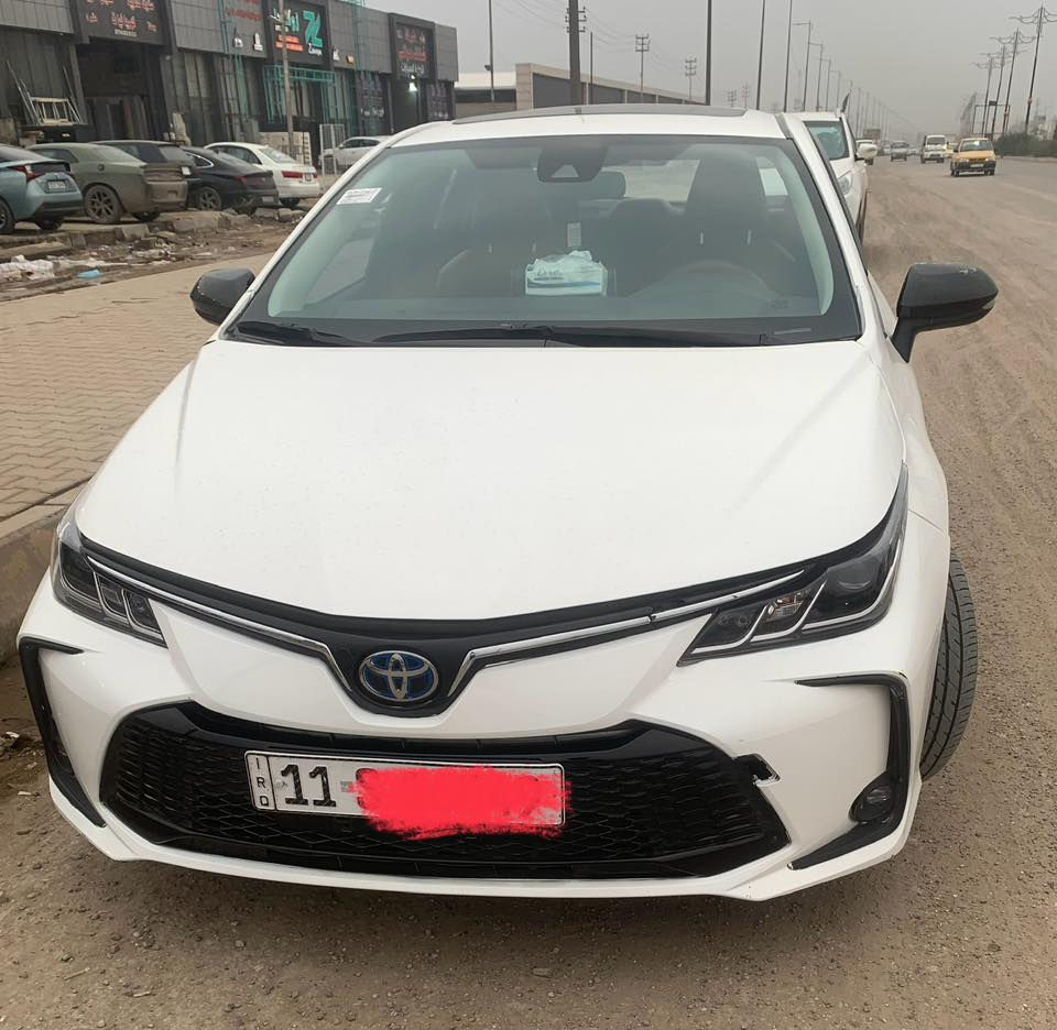 سلام عليكم من رخصه الادمن الطيب عندي كورلا هايبرد شكل الخليجي للمراوس فقط للمراوس 
موديل ٢٠٢٢  رقم بغداد بأسمي جاهزه ماشيه ٥٥ الف
بيها جاملغ وبنيد  مكاني بغداد 
***********  متواجد واتساب  او رصيد
