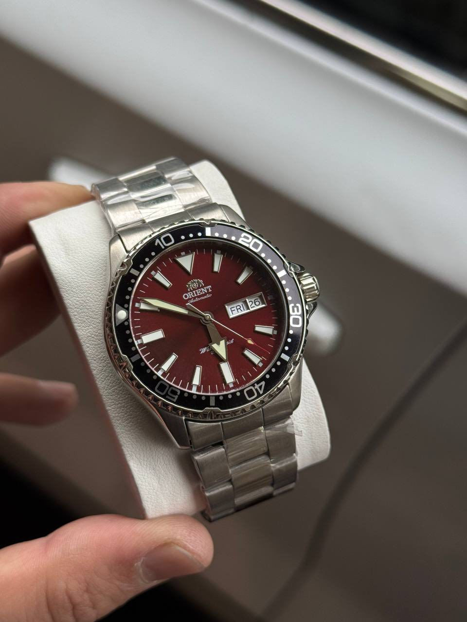 اورينت مال امزون
اوتوماتيك قطعه كلش راقيه
تاريخ يومي شهري
اميال وأرقام لامينوس
رنك دوار 
مزاد من 50 الف


**إذا كنت صاحب هذا الإعلان وتريد حذفه لأي سبب، رجاءا أرسل رسالة إلى الدعم الفني**