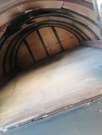 فرن لحم بعجين • طابوق حراري • استعمال قليل