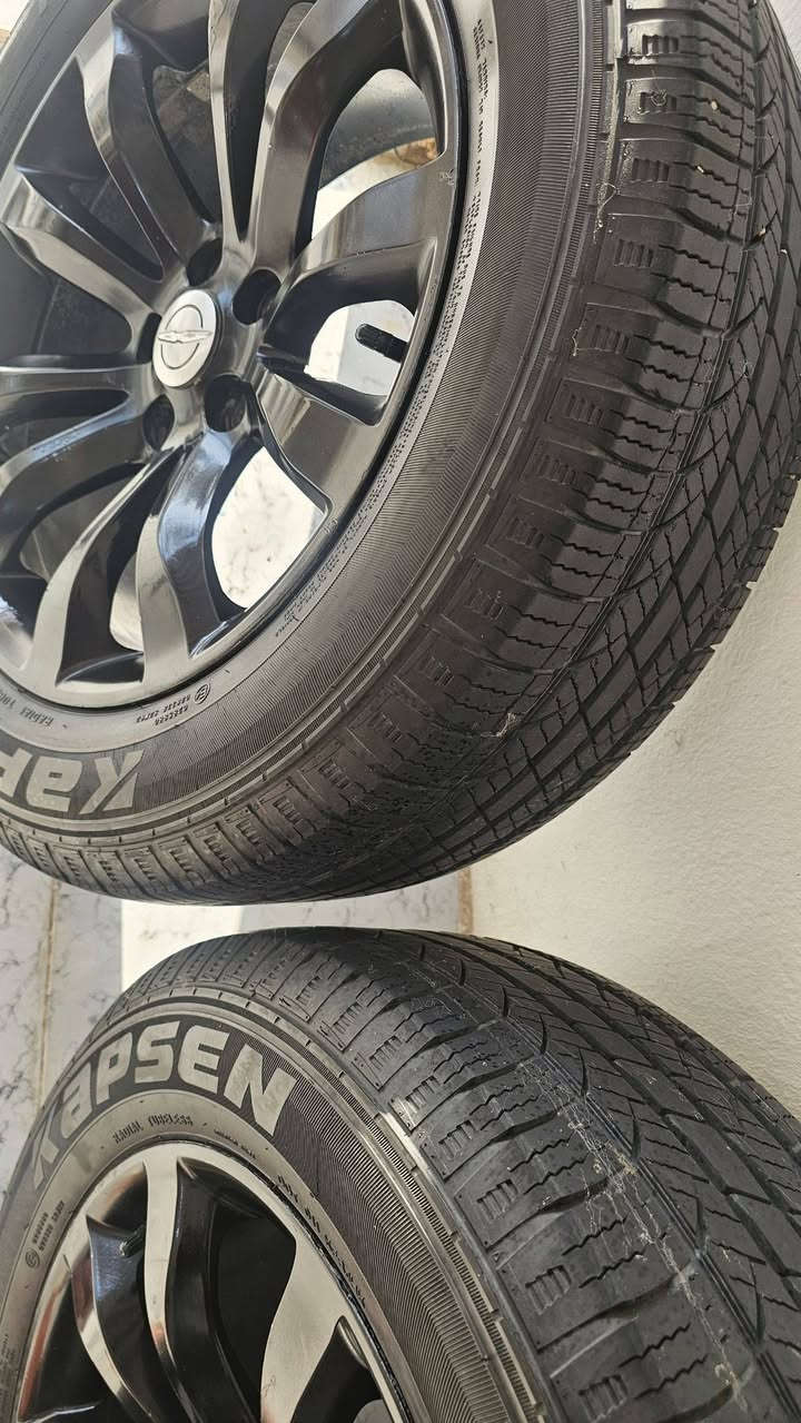 السلام عليكم شباب
ويل حجم 18 مع تخم تاير جديد كابسن أنتاج ٢٠٢٥ مع تخم حساس 

السعر ٤٥٠       *********** واتساب
