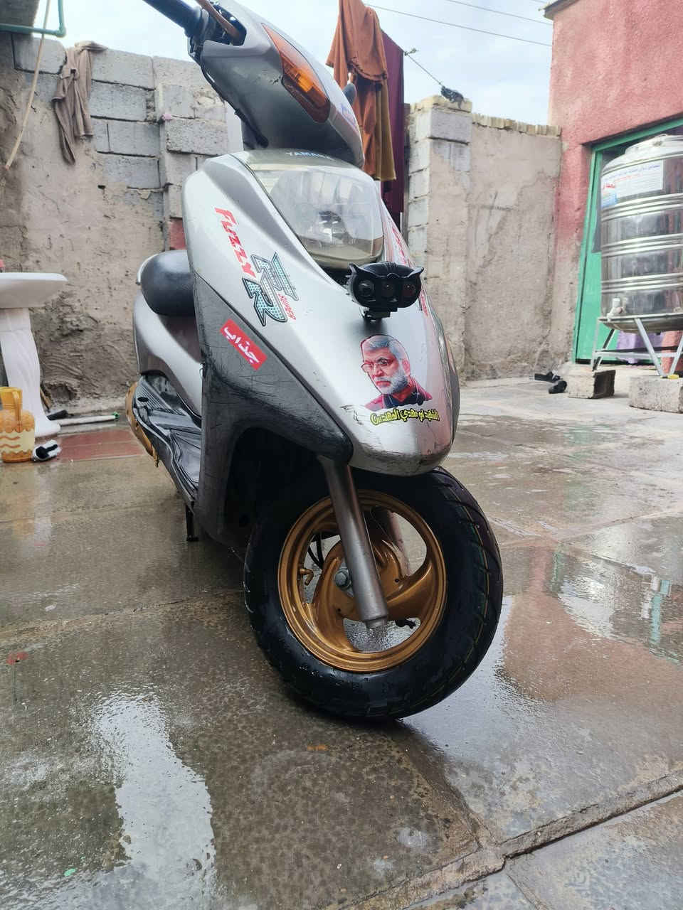 سلام عليكم دراجه بريز ياباني مكفوله من كلشي اشاير اليت عالي ناصي مكينه مكفوله بكاني حي نصر  سعره 750بي مجال شراي خابر ‏‪***********‬‏
