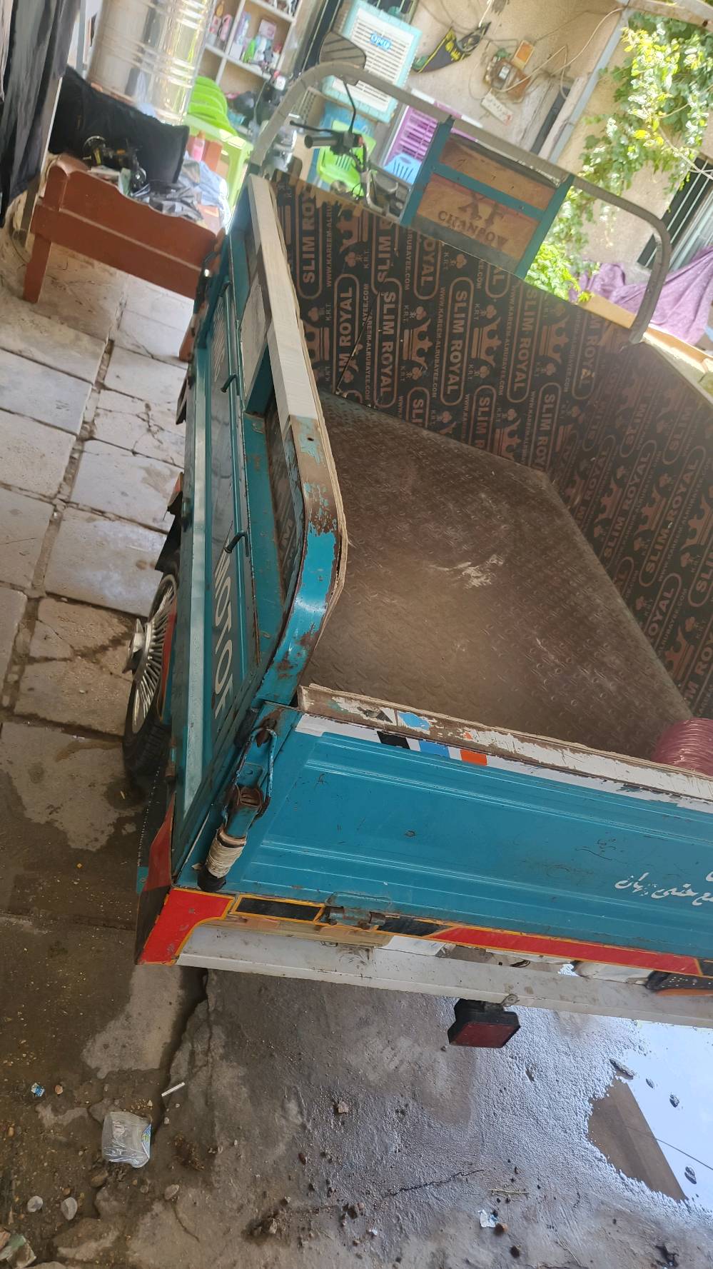 السلام عليكم ستوتة للبيع موديل 22 مامفتوحة محرك 22اصلي اوراق اصولي السعر 2000 مليونين وبيهة مجال حك الجية مكاني كربلاء الحسينية
