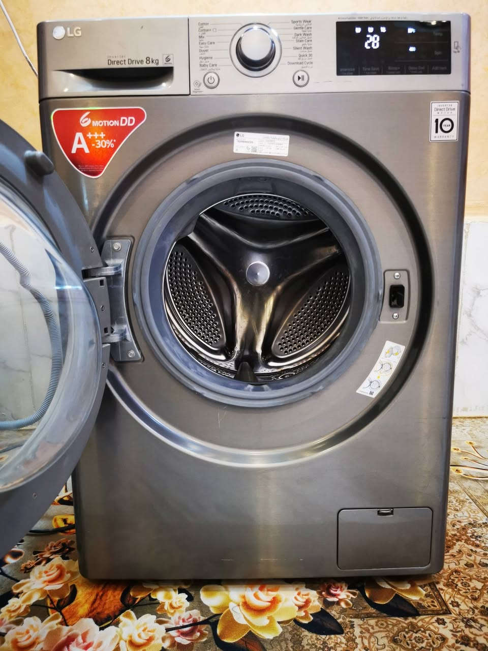 السلام عليكم
غساله فول او توماتيك LG 8 كيلو نضيفه كولش سعره 300
***********
