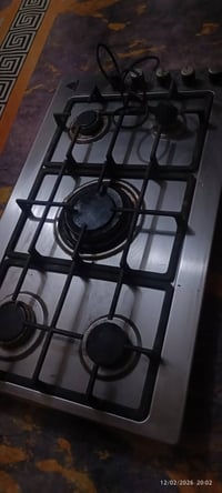 طباخ تركي مستخدم للبيع يصير ع كهرباء ويصير ع غاز السعر 125وبي مجال للا...