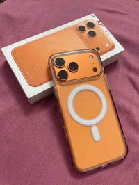 آيفون 17 عربي شرق اوسط AFA برتقالي   مكفول من كلشي عدد الدورات 34 بطار...