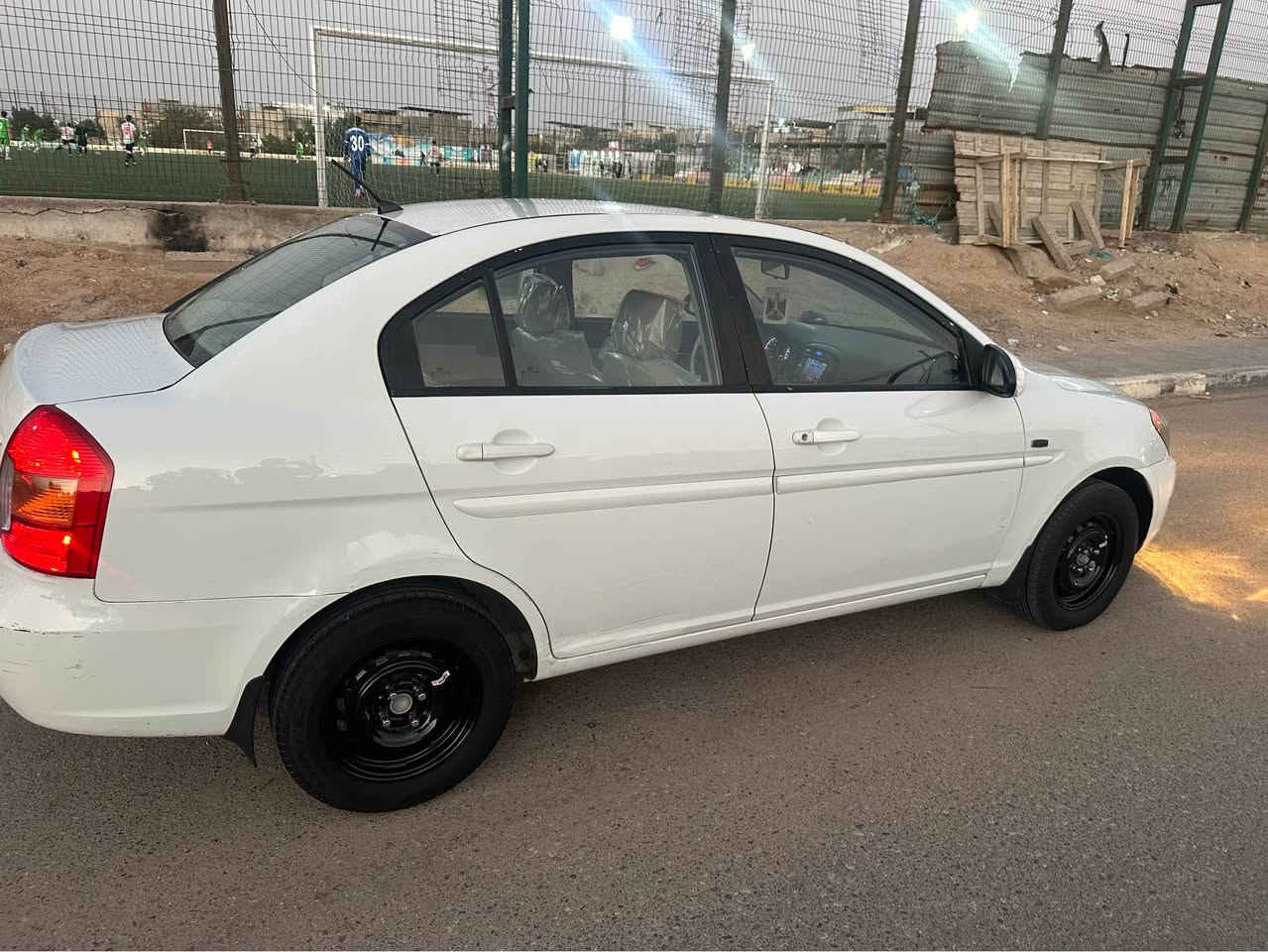 سلام عليكم اكسنت 2011سياره مكفوله من ضربه وتبديل وصبغ سياره جديده سنويه 2030عنوان بصره سعر 92بيهه مجال مكينه كير كفاله سياره جاهزه رقم *********** البصرة, العراق
