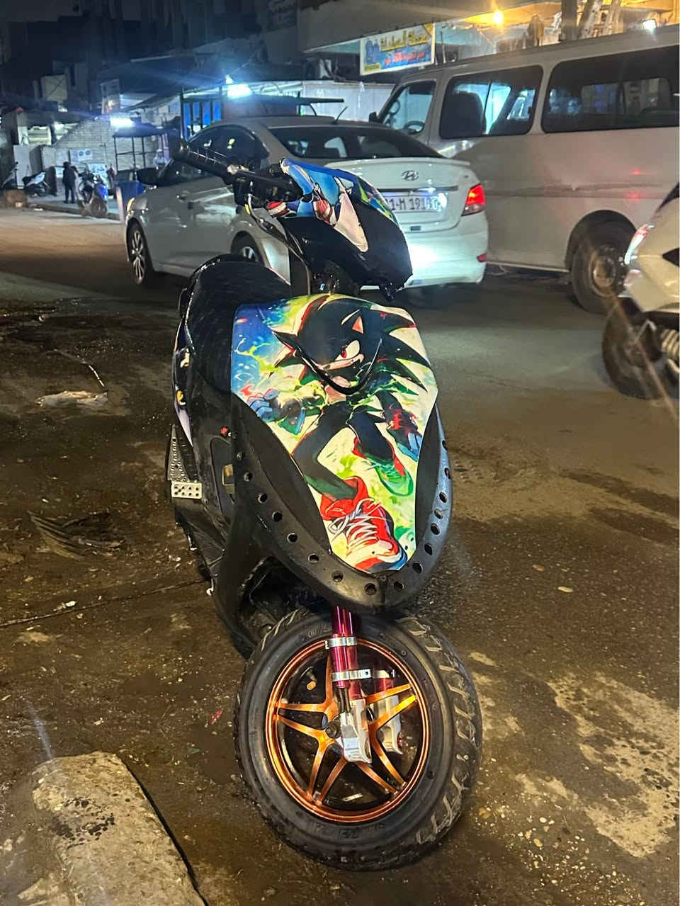 عدله رياضي بوشه 55 مـטּ لبرغي لبرغي رياضي. ماعده. الكور.     روله مثلث. ويلات. صدر.   ماشه رياضي 
اناره.    تاير رياضي  خلفي 
كفرات توشيم 
عقل رياضي مبرمج كتف شحن رياضي.  
  قاعده. مال. رقم.   ورقم. سستم. سماعه. وكارت. شايل واجع. اصبعين  كامله مكمله  نقصه ترايش   وذيل  كل كهربائياتها شغاله. الهلفي يرادله كلوب. والدشبول يرادله فيشه. ام العشر خطوط.   
 بغداد الاعظميه. ***********. فقط واتساب بغداد, العراق
