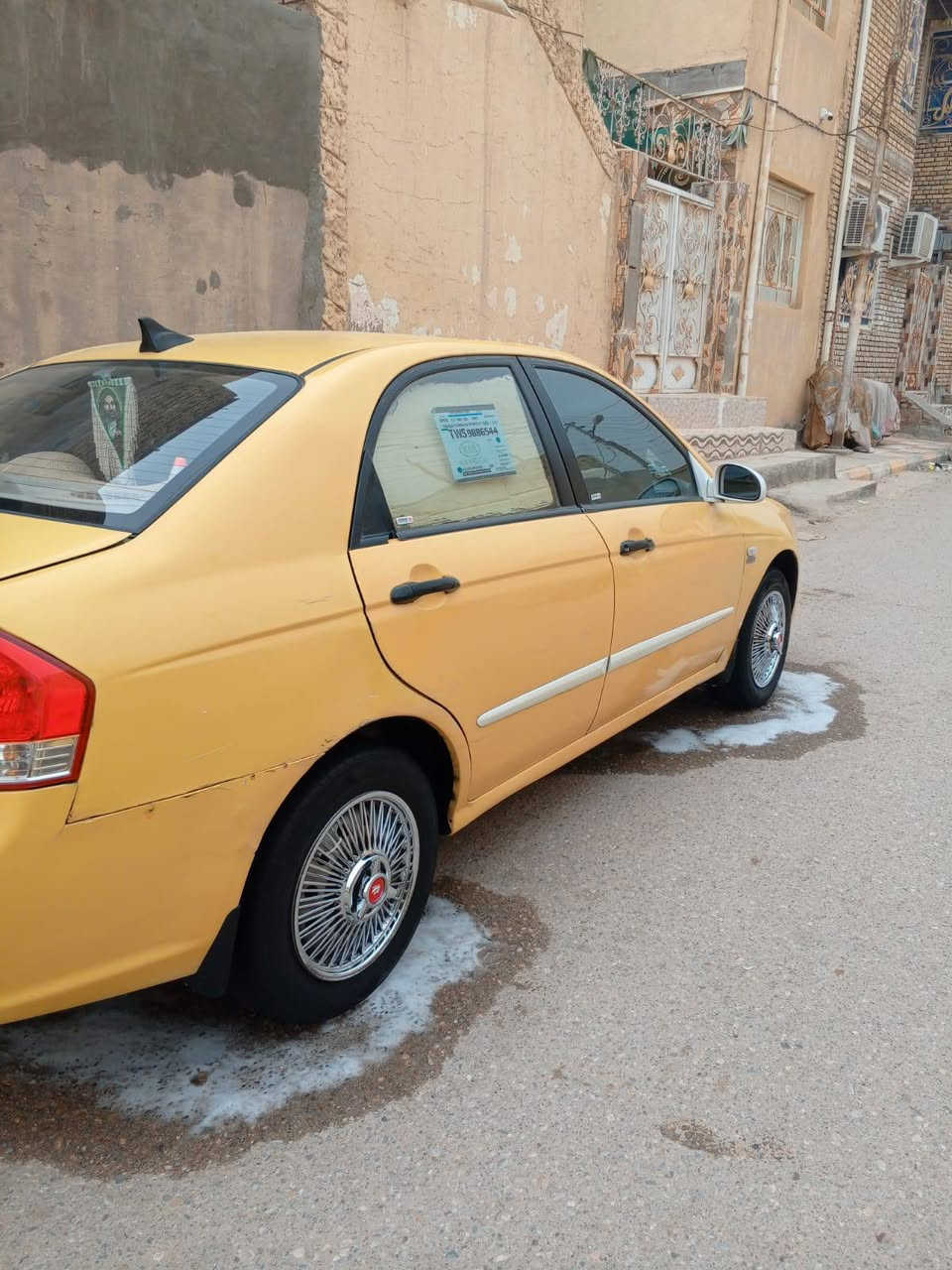 سلام عليكم سياره كيه سيراتو 2009
خليجي 
بيه تبديل جاملغ 
تبريد شغال حداديه ومكينه وكير خير من الله
مصفره هيئه وغرامات مشروع وطني 
بسمي سياره مداورة ثاني يوم 
*********** 
السعر 70وبيه مجال قليل
