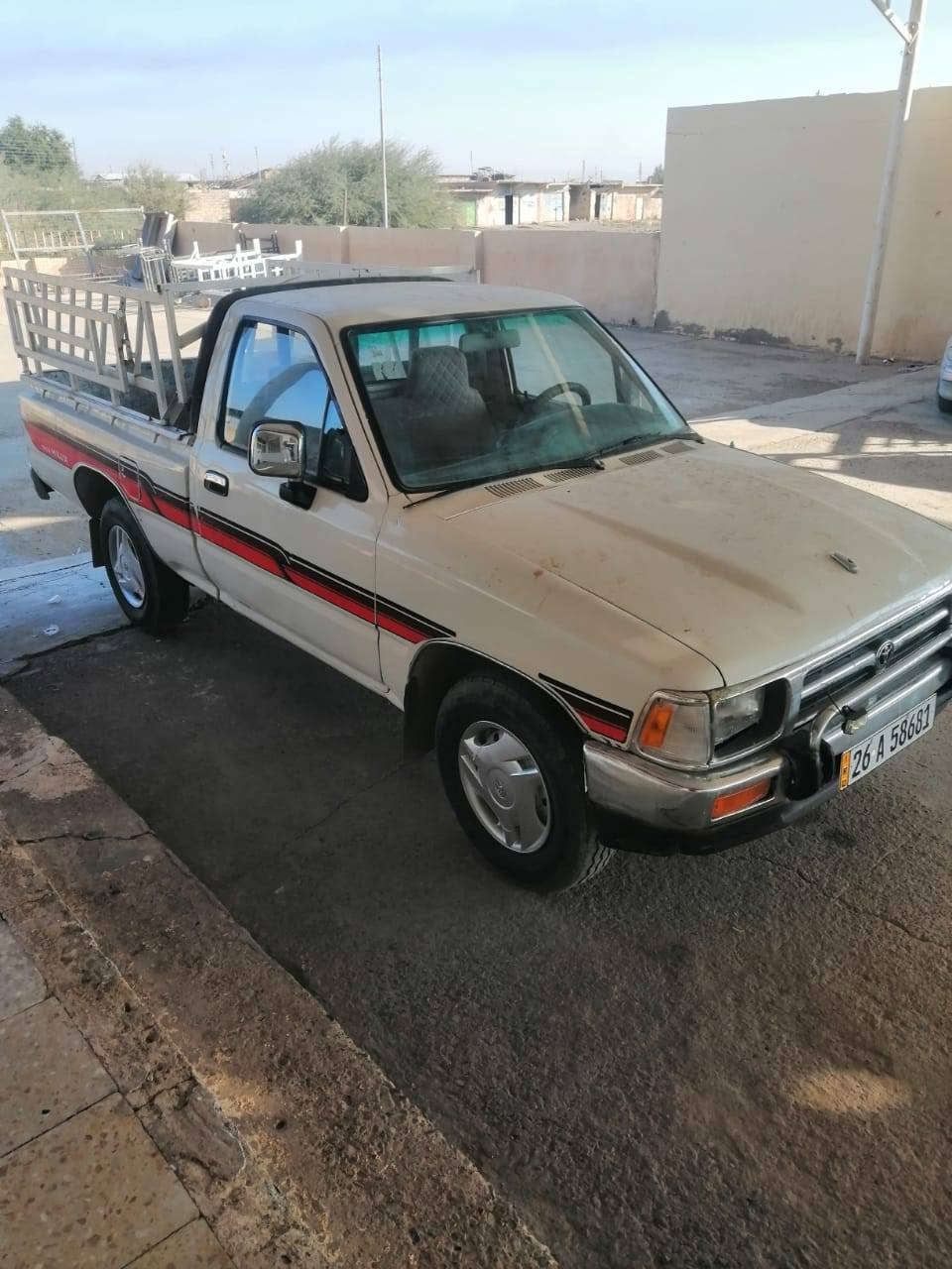 اسلام عليكم
سياره للبيع بكم موديل 90 كير محرك شرط تايرات انضاف رقم صلاح الدين سنويه لل 29  سياره جاهزه مال جناي  رقم الهاتف ***********
