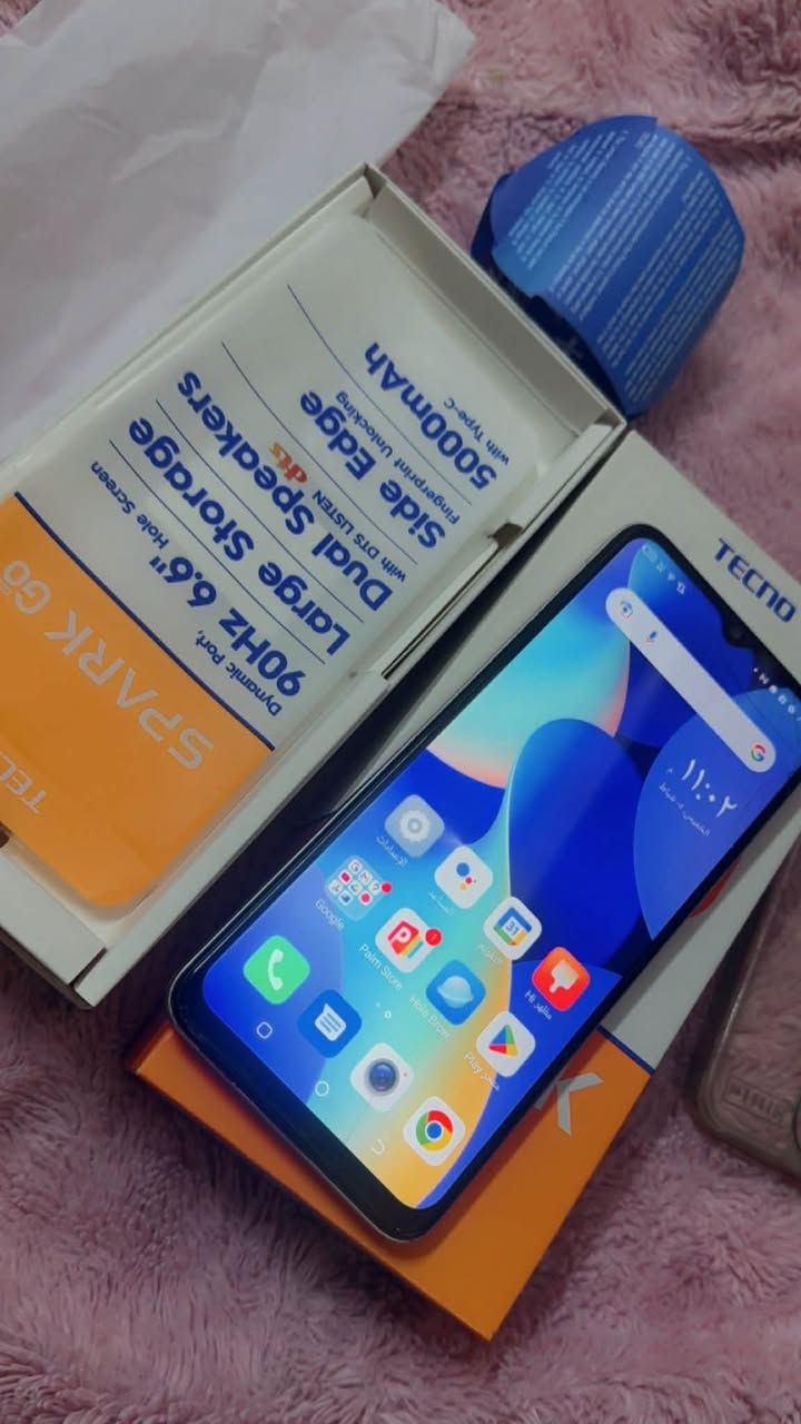 ‏سلام عليكم جهاز للبيع اخو جديد ذاكرته 128 سعر الجهاز90 في مجال***********
