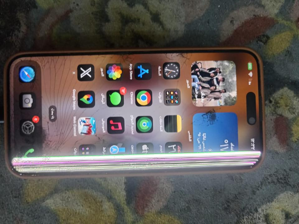 سلام عليكم ايفون 15برو ماكس للبيع جهاز مثل مشوف محتاج شاشه وضهر  والمس مالته كلش طبيعي اصفح والعب ببجي لايعلك وولا شي مع الكارتونه موجوده بطاريه ٨٦ نموذج Mكله مكفول واصل الشركه بس شاشه وضهر مكاني نجف علما الجهاز وصل بشارع الغدير اكو المحلات طوني بي ٤٠٠وصل ٤٣٠الله شاهد
 رقمي ***********
