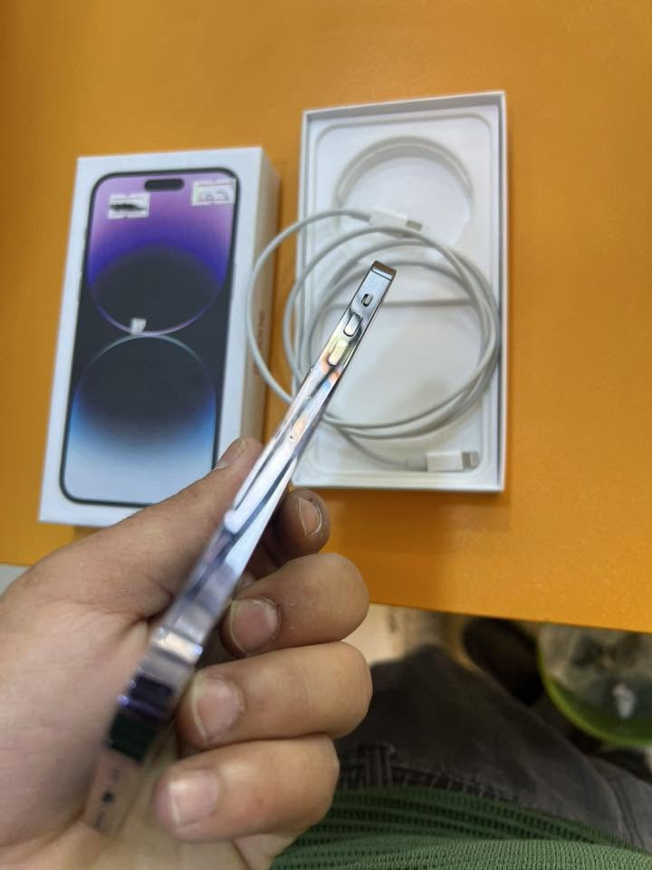 14برو ماكس مكفول كفاله عامله الون البنفسجي شرق اوسط 

🔋90

ملحقاته كامله بعده علا وضع الشركه 

المكان بغداد رجائا رجائآ المو شراي لا يدخل بس الجناي يعرف قيمته شنو 

ارجع اكرر الجهاز مكفول كفاله عامه الجهاز مكفول كفاله عامله 

السعر 925وبي مجال حك الجيه 

***********بي واتساب
