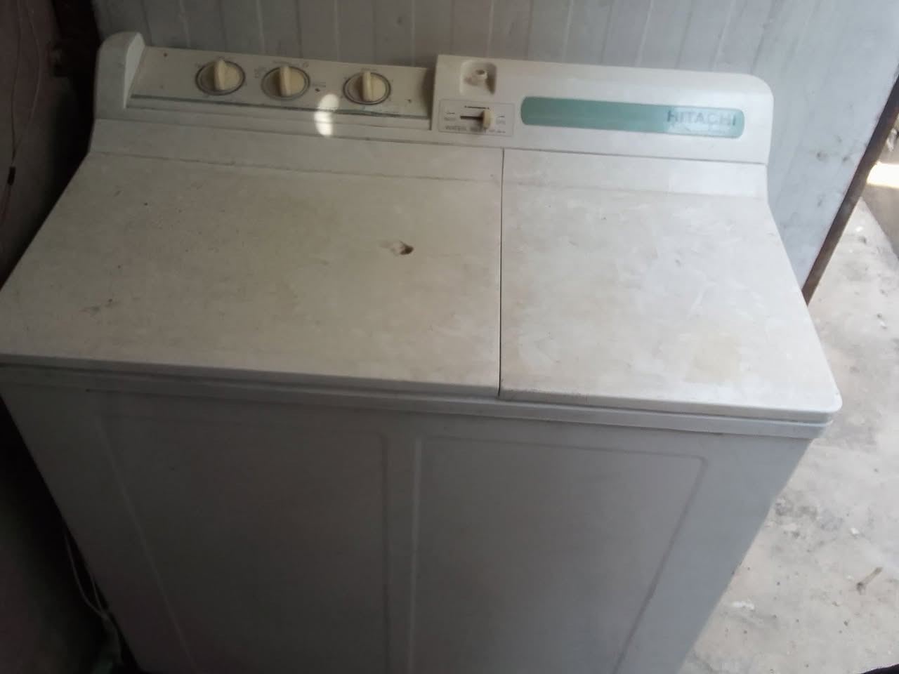 متاح غسالة هيتاشي ياباني ب55 الف وبيهة مجال البياع مواصلات الشرطة الخامسة مقابل جامع  خديجة ع
***********
