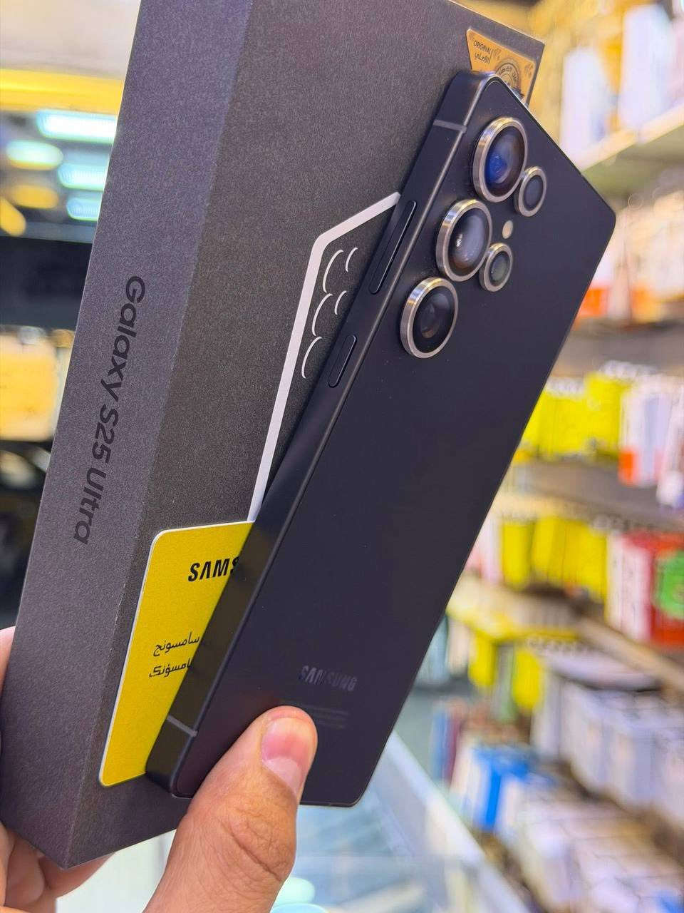 سامسونك S25 التراا ضمان وكاله عين الفهد اصلي اقوى ذاكره 512 نص تيره عشوائيه 12 جهاز ستخدام سبوعين فقط حاله حال جديد شخط واحد مابي 
الون مميز الأسود السعر مليون و 300 الف قفل من اخير اقوى سعر العنوان // بغداد البياع 

***********
