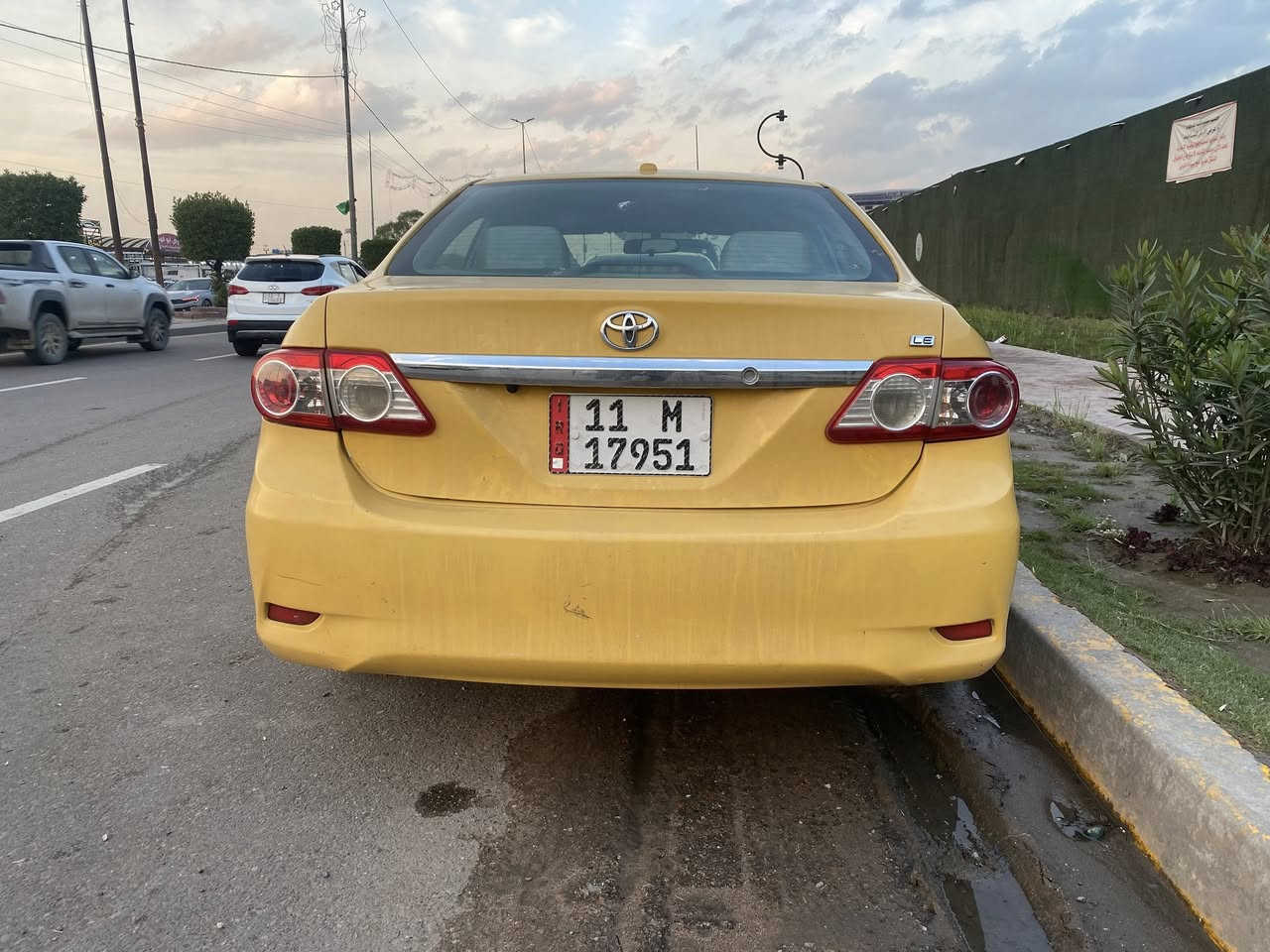 كورلا ياباني موديل 2013 مكينة 1800 بلادي محرك وكير جدد كفالة، السيارة وارد كندي حادثه جاملغ وبنيد بدون دواخل تايرات وباتري جدد السيارة جاهزة وخير من الله رقم انكليزي بغداد تحويل ثاني يوم، السعر 95 ورقة $ ، 

العنوان/ بغداد المنصور 

الشراي يتصل غير متواجد على الفيسبوك. 
 الهاتف/ ***********
