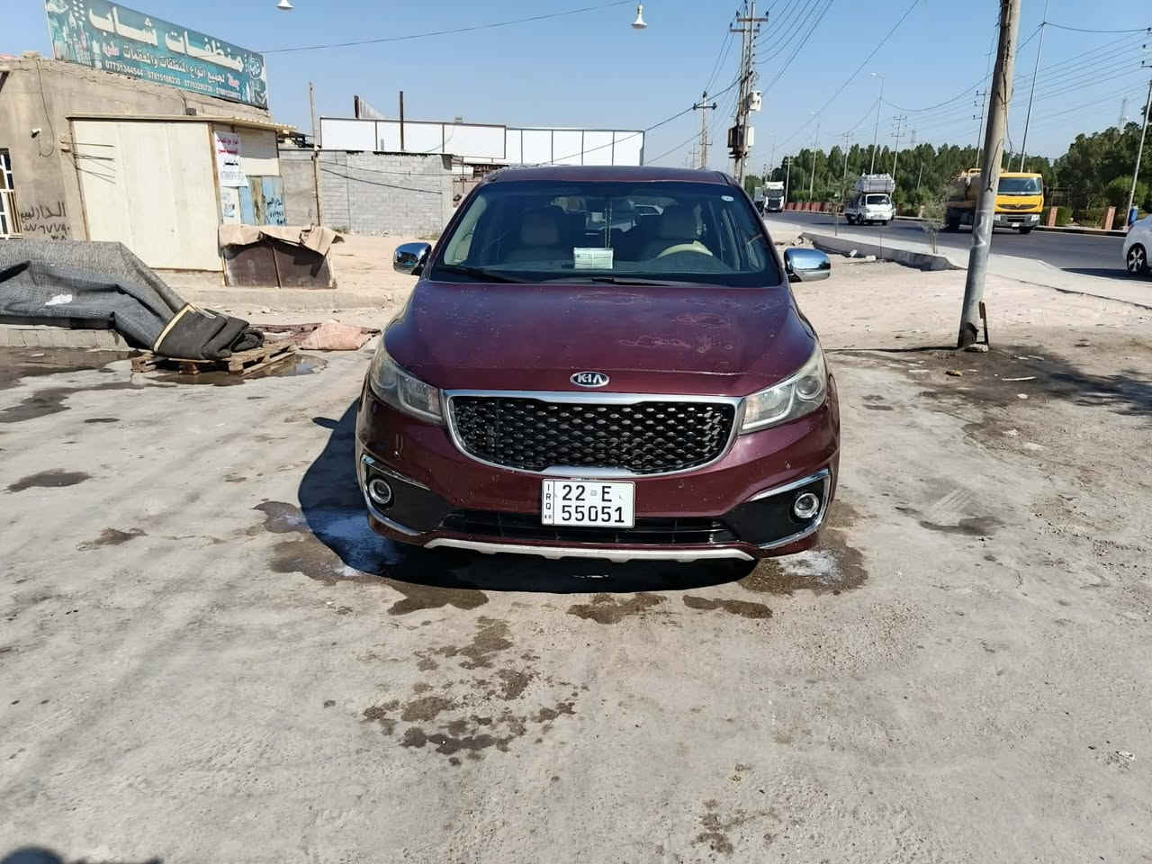 سلام عليكم اخوان كيا سيدونا 2017واردامريكي حادث جملغ وباب اليمين بدون دواخل وبدون ايريك بيع أو مراوس بكيا 8 مكاني واسط الهاتف *********** او***********
