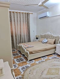 🏠 شقةمؤثثةللأيجار غرفتين وصالة ومطبخ حي اور شارع الصفاء  مدفوع نت وكهر...