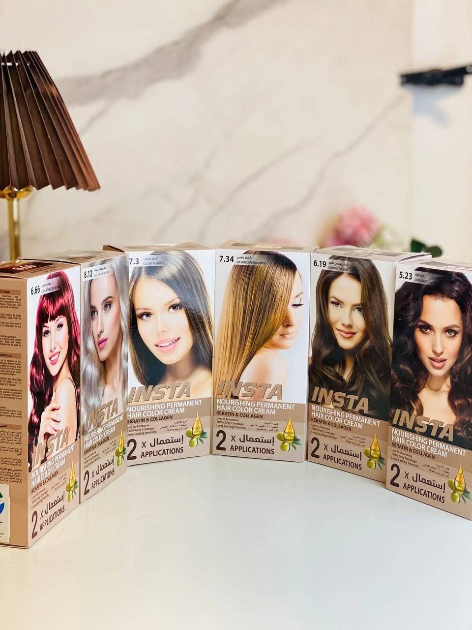 ✨صبغة الشعر المغذية انستا الإيطالية 🇮🇹💯 صبغة شعر  مغذية. تحتوي على الكيراتين والكولاجين.نسبة أمونيا منخفضة. تغطية 100% للشعر الأبيض.كثافة تدوم طويلاً صبغ شعر بالبروتين والكيراتين يعطي اللون المطلوب .يحتوي على عصارة واوكسجين وبلسم وقفازات
✨صبغة الشعر المغذية انستا الإيطالية 💯
السعر ٧ الاف
ويوجد خدمة توصيل لجميع محافضات العراق ٤ الاف


**إذا كنت صاحب هذا الإعلان وتريد حذفه لأي سبب، رجاءا أرسل رسالة إلى الدعم الفني**