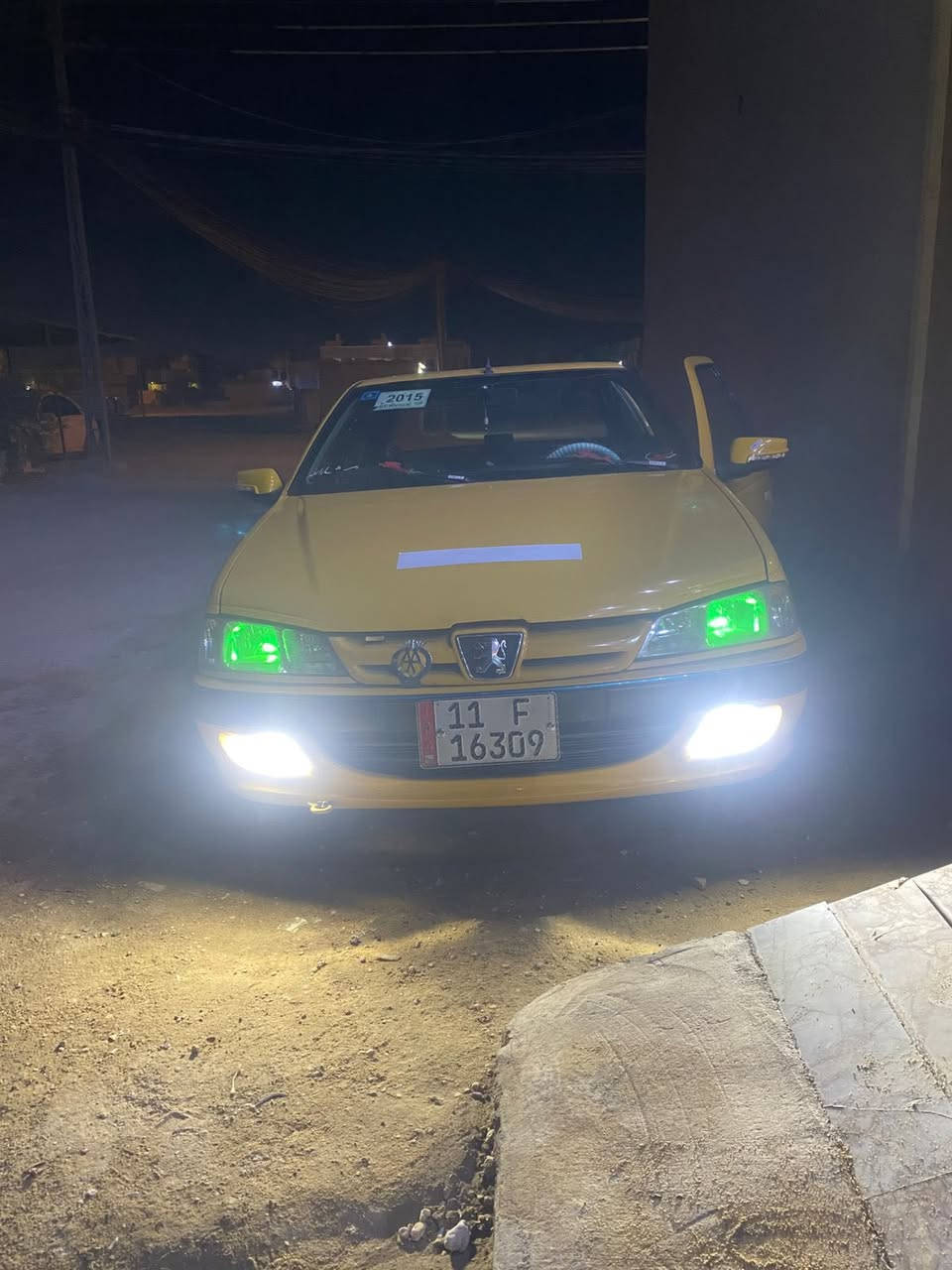 بيجو بارص موديل 2015 جاهزه برغي مابيه نقص تخم تاير مصفره من اي شي غرامات والهيئه *********** اخوان مكاني بكربلا
