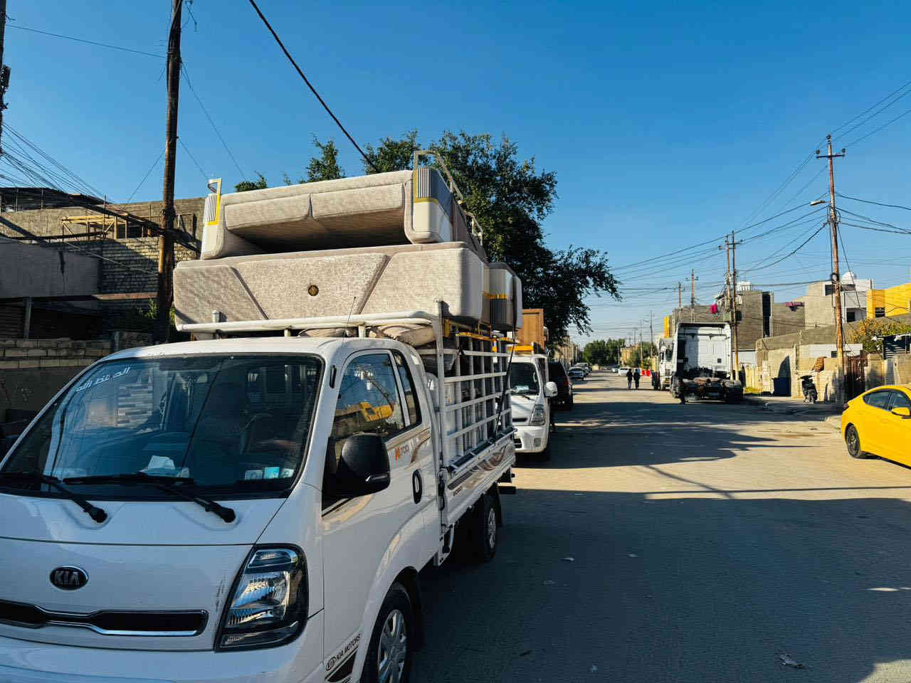 نقليات_الريان_***********  
 لنقل الاثاث المنزل وجميع الاجهزه المنزليه …
تم و بفضل لله .. تم نقل اثاث المنزل   ..للأخ المحترم(#ابو_يوسف   )   (#_من_الدوره_الى_حي_الجامعه   ) وكانت العمليه على مرحله  و كان العمل يتألف من ( سائق سياره نوع كيا 2 طن عدد2 عمال عدد4
#_فك_تركيب_غرفه_تركيه  ) امنياتنا و دعواتنا للاخ #أبو_يوسف المحترم  ان تجد الخير و السعاده في سكنه الجديد .. تعمل كوادرنا في .. كافة المجمعات السكنيه .. و بغداد .. و المحافضاات .. تحياتي استفسار على واتساب___ ‭***********‬#العراق🇮🇶
