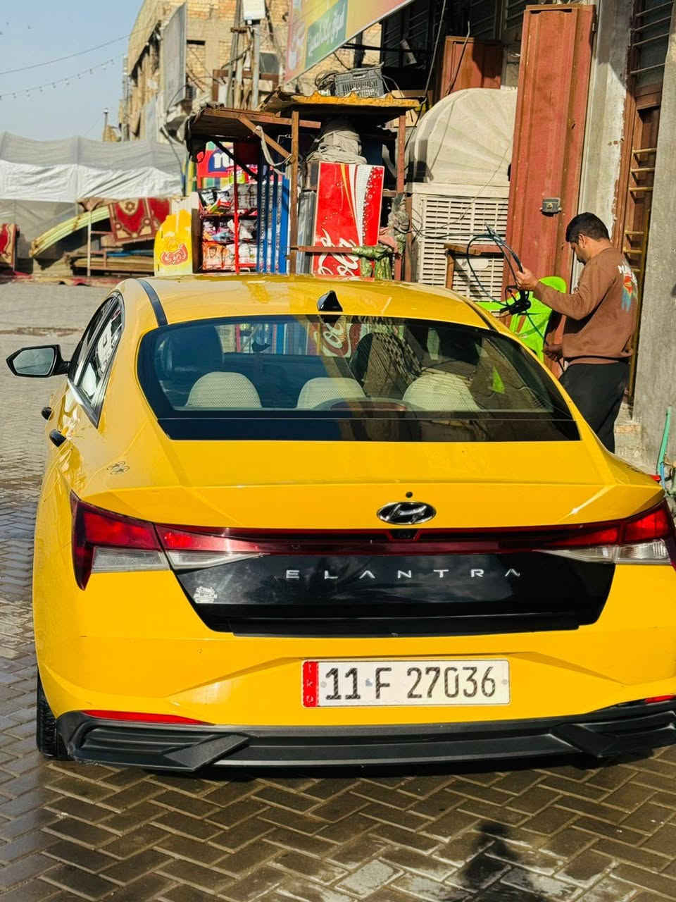 سلام عليكم سياره للبيع انتره صفره 2023 سياره كدام عينك ***********
