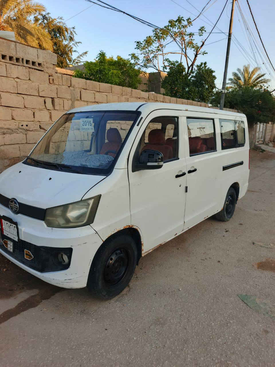 السلام عليكم فاو خشفة 10راكب موديل 15رقم بابل كير اوتوماتيك مكينه كورلا 4سلندر  كهربائيات شغاله تايرات جدد داخله وخارجها شوف لعين تحويل مباشر السعر 43 و مطلوبه 6اوراق ينزل من سعرها اتصال او مراسله على هذا الرقم ***********مكاني بابل سدة الهنديه
