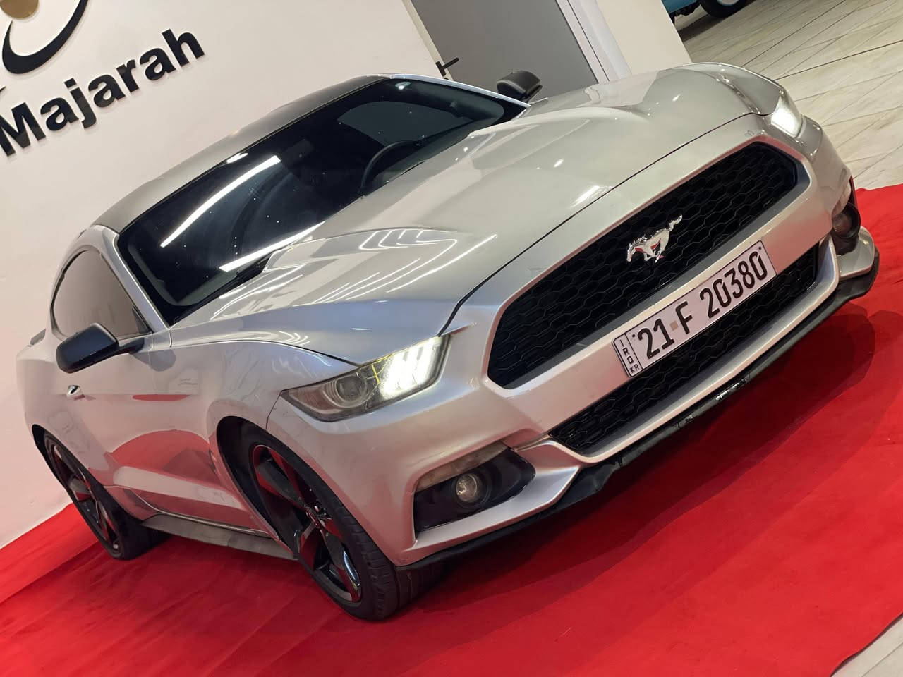 السعر 123$$            ***********
موستنك موديل 2016 مكينه كير شرط ضررها دعاميه أماميه بدون دواخل بدون ايرباك مكينه مامفتوحه 4 سلندر تيربو شرعي موجود شرط التحويل بصمه تشغيل شاشه كاميره كشن كهرب لدات أمامي خلفي لايت زينون عدسه عالي ناصي 3انطمه قياده الاقتصادي ونورمال وسبورت تحكمات جهتين حساسات نقطه عمياء تحديد سرعه كروز كزوز رياضي أصلي
