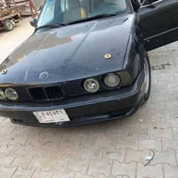 اخوان  بي ام دبليو 525 موديل 1989 اسود فاتح مكينة 6 مسكر كير عادي رقم ...