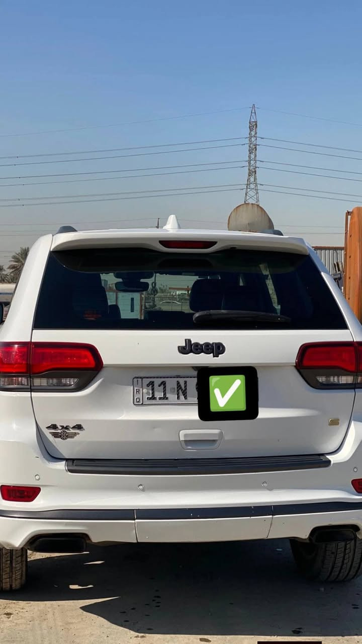 اللبيع جيب خليجي sوكالة هارلم داخل احمر 

موديل ٢٠١٩ كفالة عامة  عدا دعامية أمامية مصبوغ بسبب شخوط عدا باقي كفالة عامة سونار موجود 

السيارة مناقصهة اي شيء ما تصرف عليهة ولا الف 

كير محرك كفالة 
تخم تاير جديد 
منظومة زنون ٥٠٠$ شادهة
دوسات كهربائية 
فجوج برمبو 
لحية srt
شفتات srt
فول مواصفات واحد على واحد 
السيارة باسمي مكاني بغداد منطقة البلديات 
تحويل ثاني يوم 
هزة سنوية جديد 
السعر اتصل تدلل 
***********
ابو مصطفى
