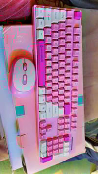 كيبورد وماوس • لاسلكي 2.4G • أزرار هادئة