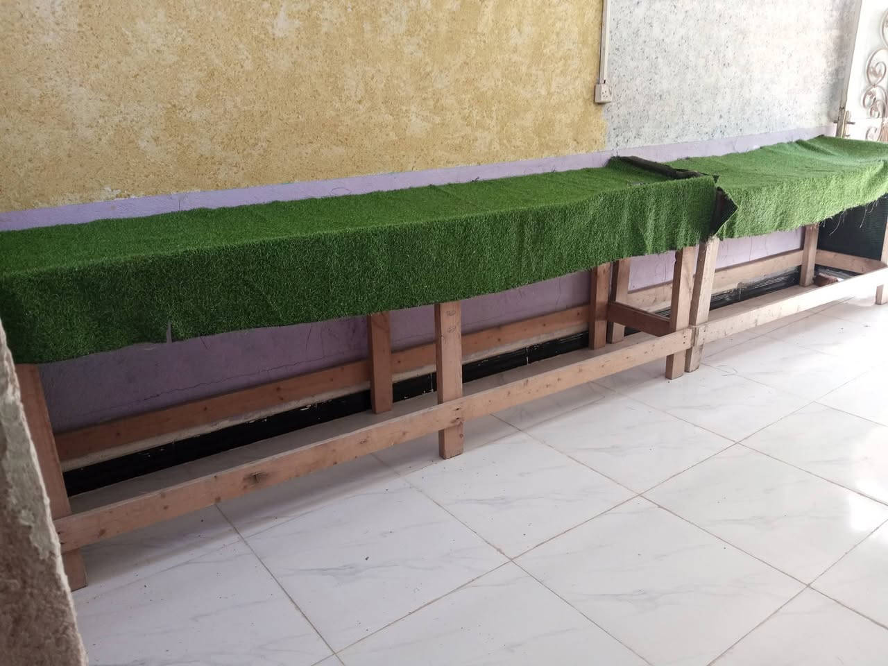 السلام عليكم ... 4ميوزه مخظر تسگام نضاف مع مفرش ثيل صناعي للبيع للاستفسار اكثر مراسلة الصفحه او الاتصال ع رقم *********** وات ساب
