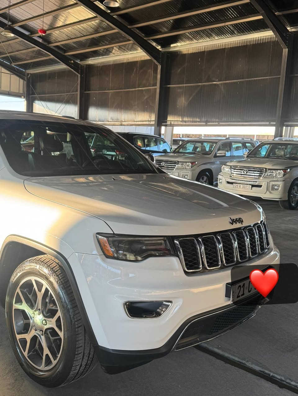 السلام عليكم اخوان جيب للبيع
۲٠۱۹ لمتدد فول مواصفات شاشه جبيره كشن حار بارد كشن خزن دبل بنراما داخل اسود مميز كشنين كهرباء رادار خلفي وقوف رادار امي جوانب رادار بجامه فور ويل ٥ وضعيات فول السياره بيها مكانين تعديل داخل كلين العراق ضمان دولي  السياره تخبل جديده بمعنه الكلامه مكينه كير صبغ بشرط  السعر ۲٦۳، ومجال شي كلش بسيط مكان السياره سليمانيه رجائن المو شراي ليدك ويحجي وكلشي ماورا ولا تكسر حلال العالم  غير متواجد على الفيس بك رقمي ***********
