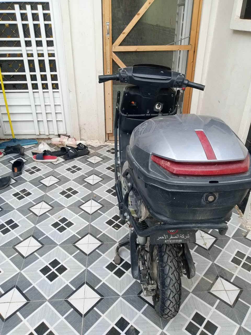 سلام عليكم ورحمه الله وبركاته دراجه شحن البيع سبع بطاريات تايرات جدد كشر حلوو شخط مامشخوط درع العنوان بغداد الحسينيه سعر 500قفل ***********
