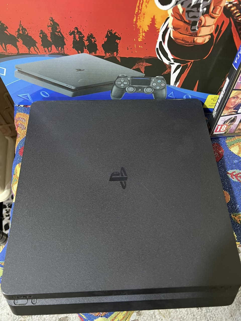 السلام عليكم بلي 4سلم  الذاكرة 500 للبيع ويا جوستك عدد2 ويا قرص جي تي اي 5 النضافة 90‎%‎ السعر 200 مكاني بغداد الشعله رقمي ***********
