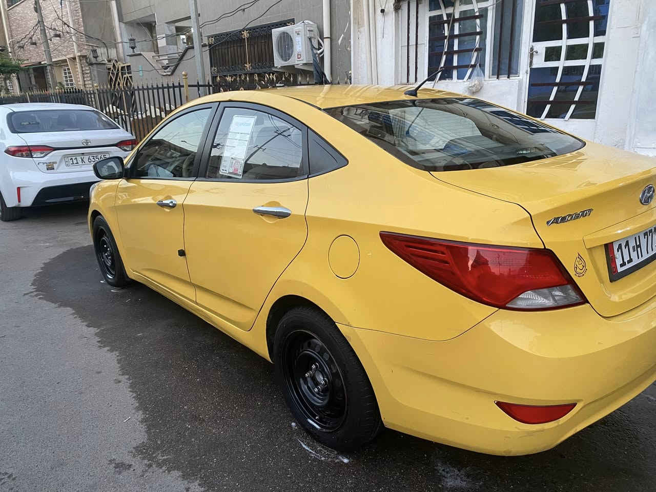 السلام عليكم
اكسنت2015خليجية
مكينة1600
السيارة بدون حادث
تخم تاير
صدر نظيف
مكينة گير  وتبريد خير من الله
السيارة حلوه
رقم وسنوية باسمي 
هزه جديده
رقم جديد
هيأة مصفرة
غرامات ماعليها
مكانها الكرادة شارع الصناعة
السعر85 بيها مجال قليل
الرقم ***********
