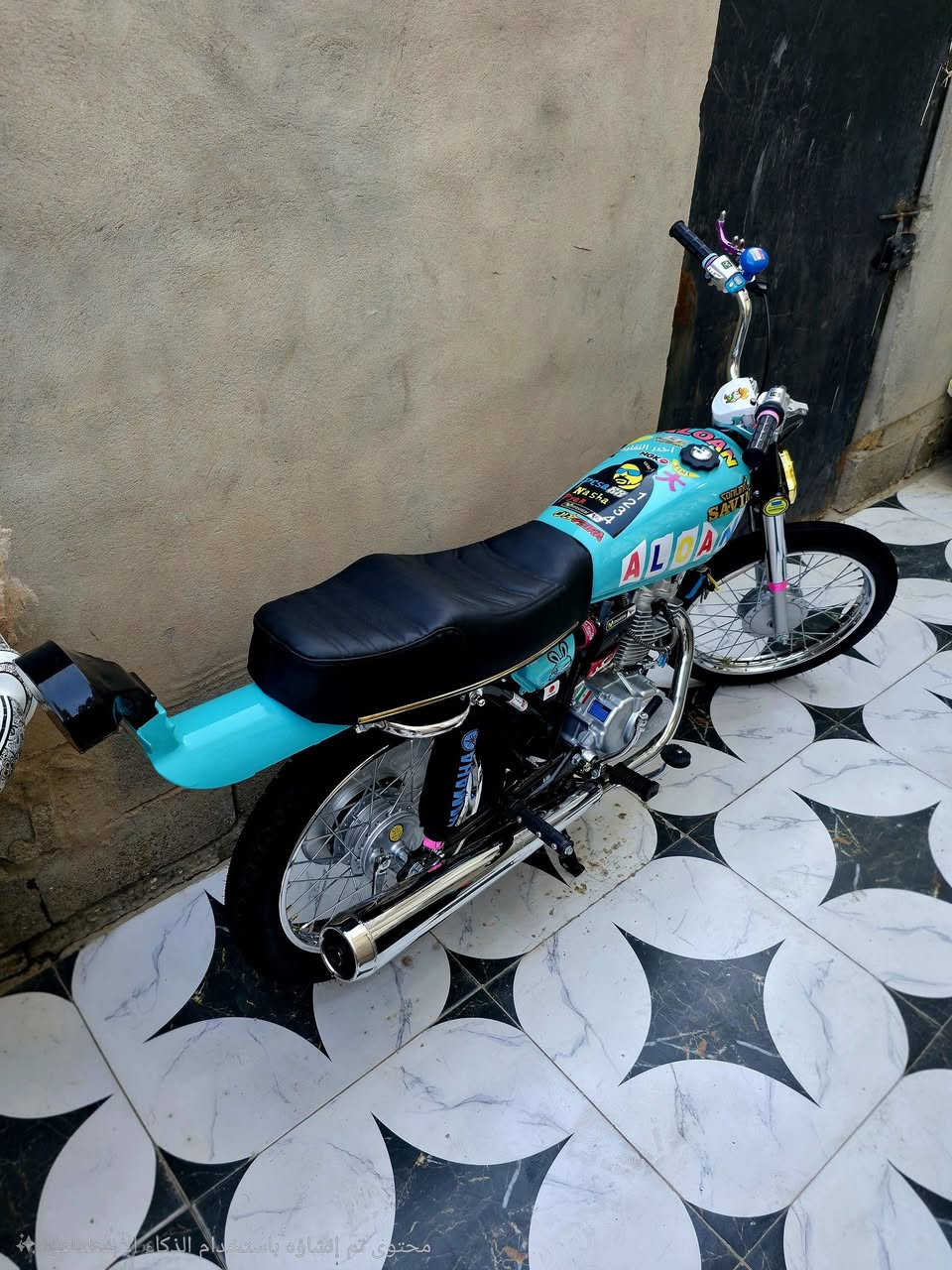 سلام عليكم دراجة للبيع اول تبديله دهن غراض كله اصلي مختم  خاص ماجاوب شراي تصل عل رقم ***********
