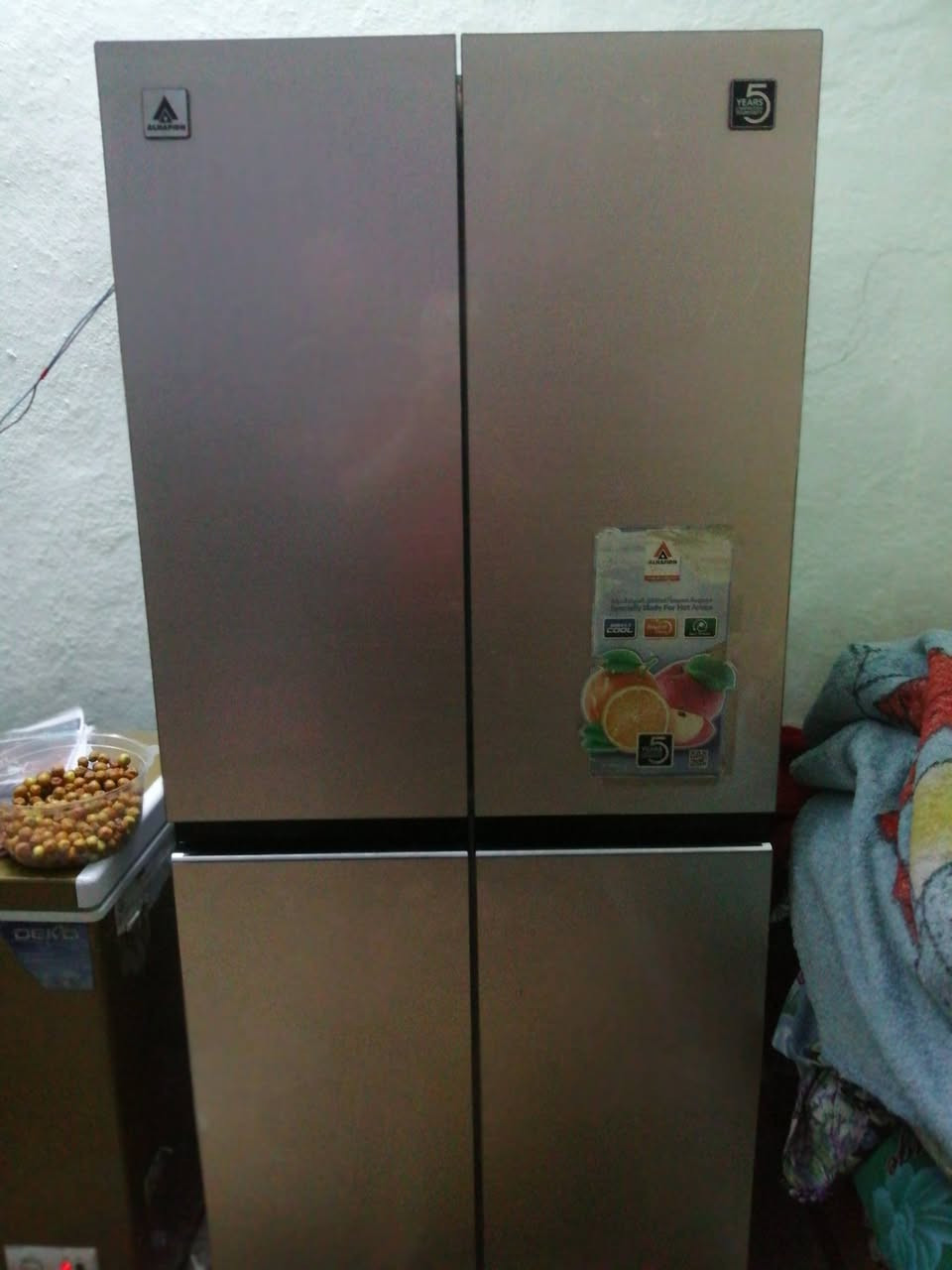 السلام عليكم
ثلاجة الخافض نضيفة كلش شغالة اي نقص مابيهة السعر 475 وبيهة مجال
مكاني بغداد الصليخ شارع المعارض
رقم الهاتف ***********
