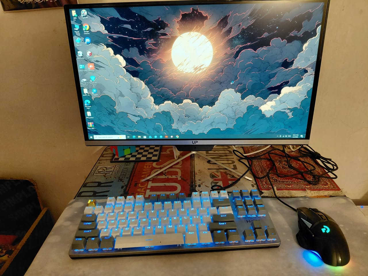 حاسبة مكتبية من نوع up المواصفات موجودة بالصورة 
وياهه كيبورد ميكانيكي وماوس ويوبي اس من نوع tiger
الحاسبة جديدة امانة الله ما مستخدمهه هواي

السعر 400الف


**إذا كنت صاحب هذا الإعلان وتريد حذفه لأي سبب، رجاءا أرسل رسالة إلى الدعم الفني**