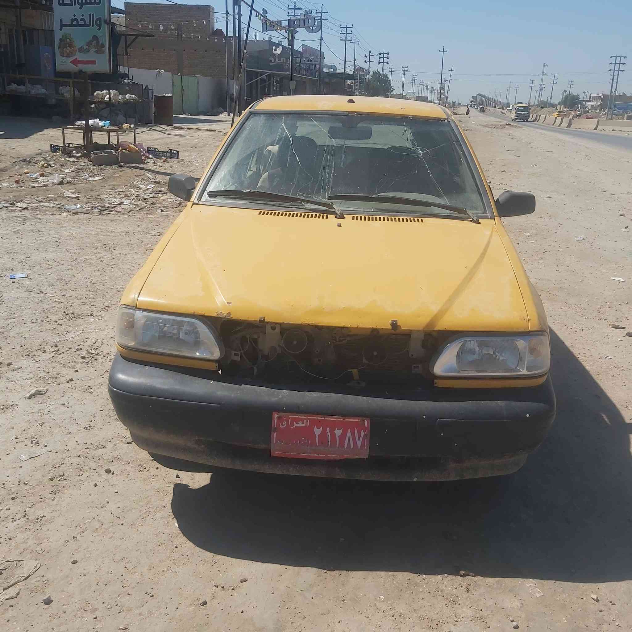 السلام عليكم سايبا للبيع كوم حديد شغاله راعيها ما اندله المكان ديوانيه السعر ٥٠٠  الف قفل قفل التواصل ***********
