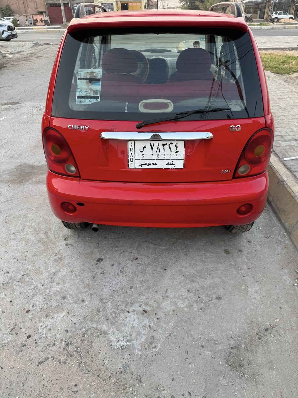 شيري كيو كيو موديل 2013 رقم بغداد اوتماتيك محرك اربعة سلندر جاهزة سيارة بلادية ماشية 93
المكان بغداد 
السعر 35 وبيها مجال
الرقم ***********
مكان السياره كربلاء
