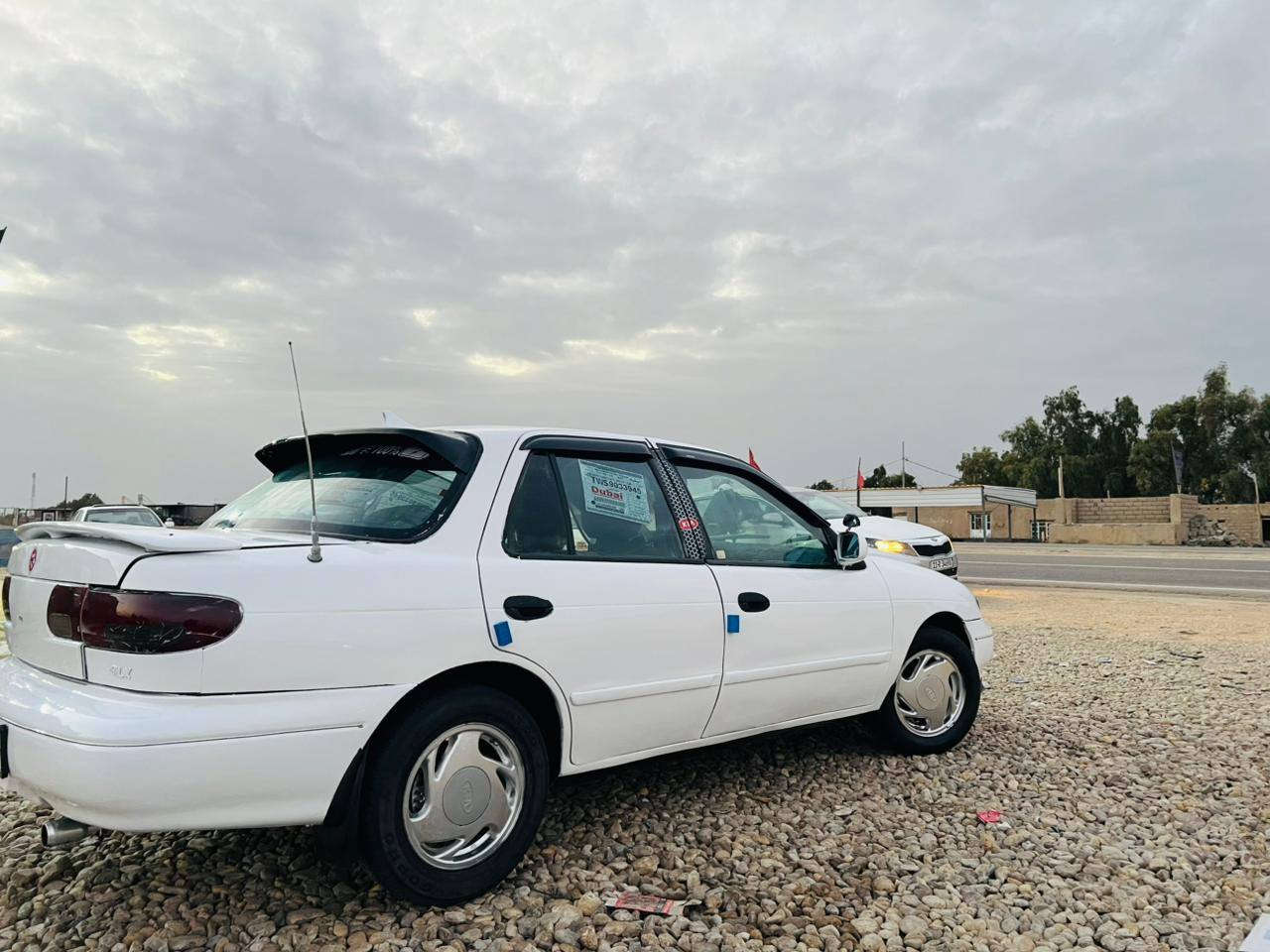 كيا سيفية للبيع
موديل 1996
كير اوتماتيك 
رقم بغداد دولي 
سنوية مشروع وطني 
هزة جديد 
تخم تاير جديد 
كهربائيات كله شغاله 
كفالة عامة من ضربة وكص 
صبغ جمالية فقط 
مكينة مسكر 
صدر أمامي وخلفي جديد 
***********
مكاني بابل شوملي 
السعر 37 بيه مجال بسيط
