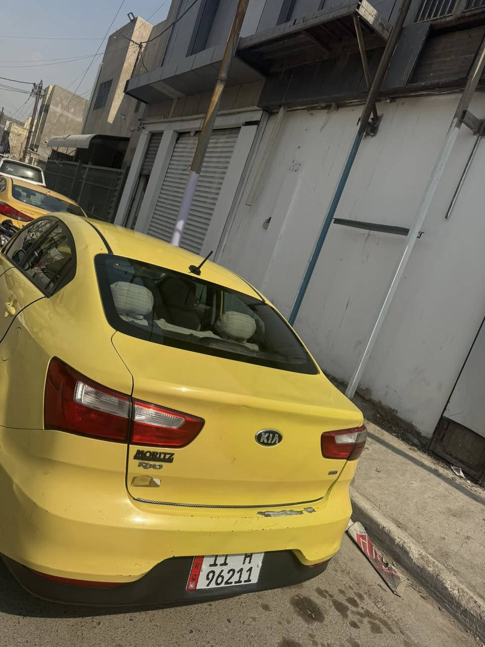 سلام عليكم للبيع كيا ريو لون ليموني بلادي من امريكا وارد امريكي مكينه 1600 جي دي اي حادث امريكا قبق جنطه خفيف كلش وبيها صبغ ب عراق جاملغ وباب السياره كلها ليبل واحد ماشيه 125 الف السياره جاهزه كير مكينه تبريد صدر امامي خلفي كله كفاله رقم انكليزي وهزه كلها جديده مصفره السياره

السعر (95 وبيها مجال بسيط) ***********
