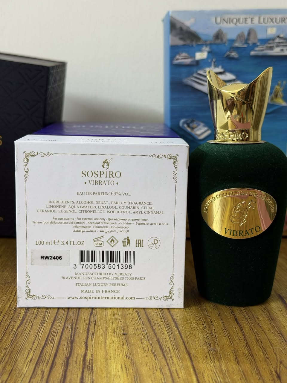 فيبراتو فرنسي مستخدم رشه وحده فقط  مصدر الشراء موثوق    اخ مصطفى للعطور السعر 240 الف مع التوصيل


**إذا كنت صاحب هذا الإعلان وتريد حذفه لأي سبب، رجاءا أرسل رسالة إلى الدعم الفني**