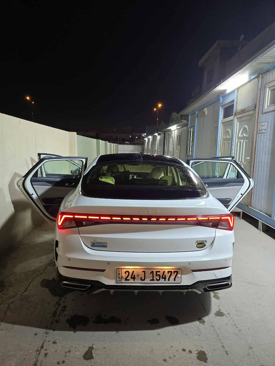 السيارة خليجية وكالة
المواصفات :
1- بصمة + تشغيل عن بعد 
2- بانوراما 
3- شاشة 
4-كشن السائق كهرباء 
5- لد امامي + خلفي  
6-حساس امامي + خلفي 
7-اشاير بالمري + المري قابلة لطي 
8-ترحيب عند الاقتراب 
9- مانع انزلاق 
10- سايد بريك الكتروني مع الاوتو هولد 
11 الاضوية الداخلي كلها لد 
12- سيارة كشنات جلد مع التدفئة 
13- سيارة ماشية 67 كفاله عامه 
السعر 212
رقم شمال دهوك
للتواصل***********
***********
